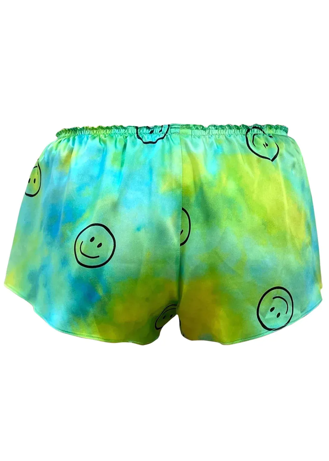 Acid Trip Silk Flutter Shorts