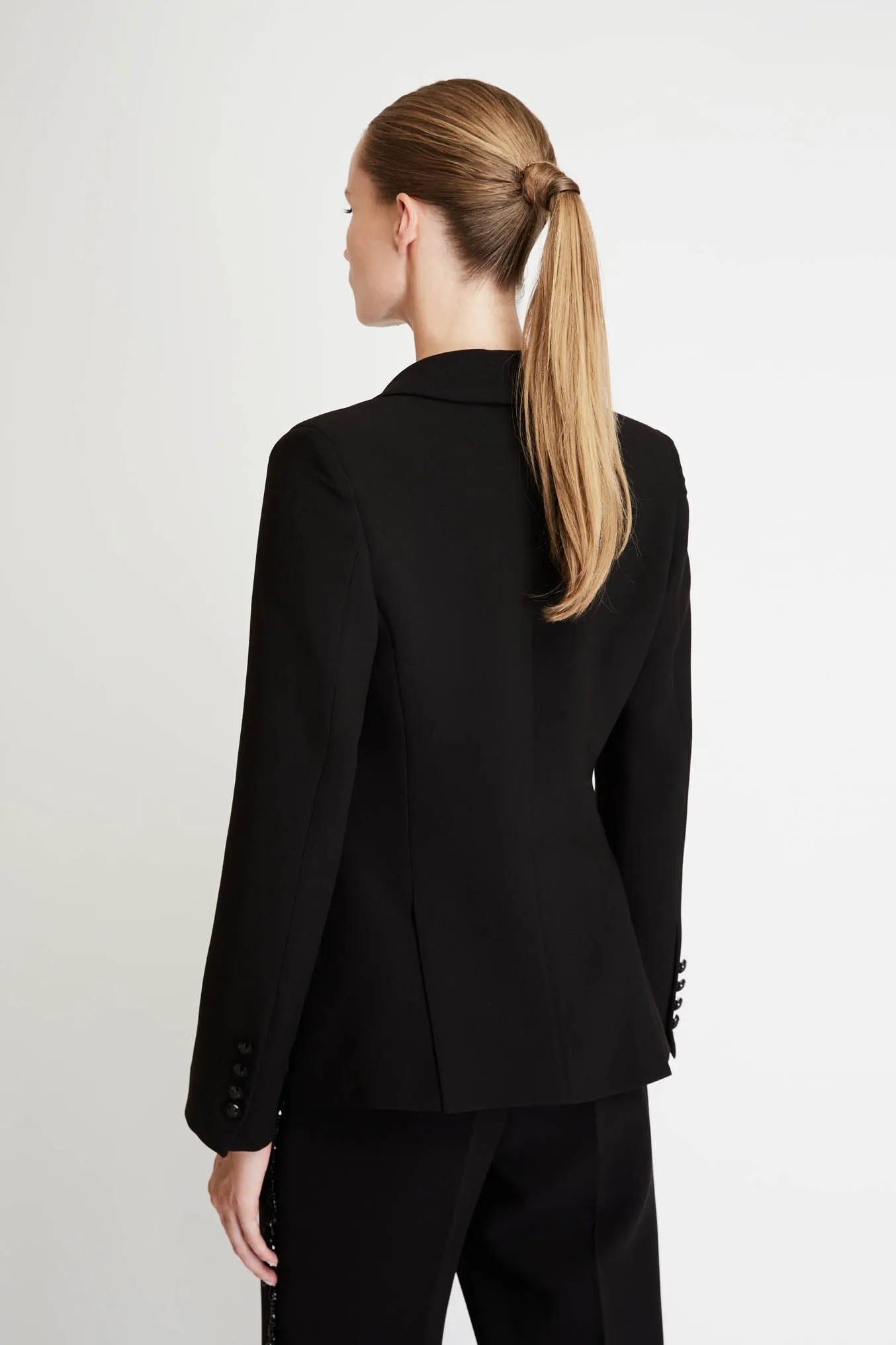 Asymmetrical Blazer in Black