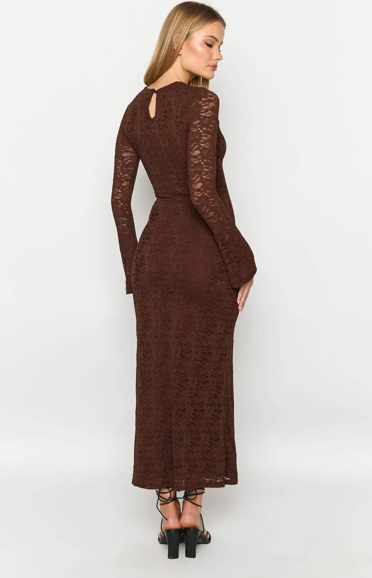 Camielle Brown Maxi Dress