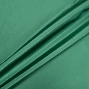 Dark Jade Green Plain Silk Taffeta