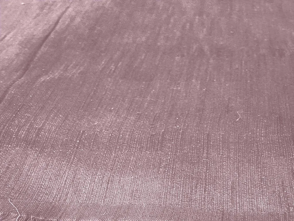 Dusty Lilac Plain Bangalore Raw Silk Fabric