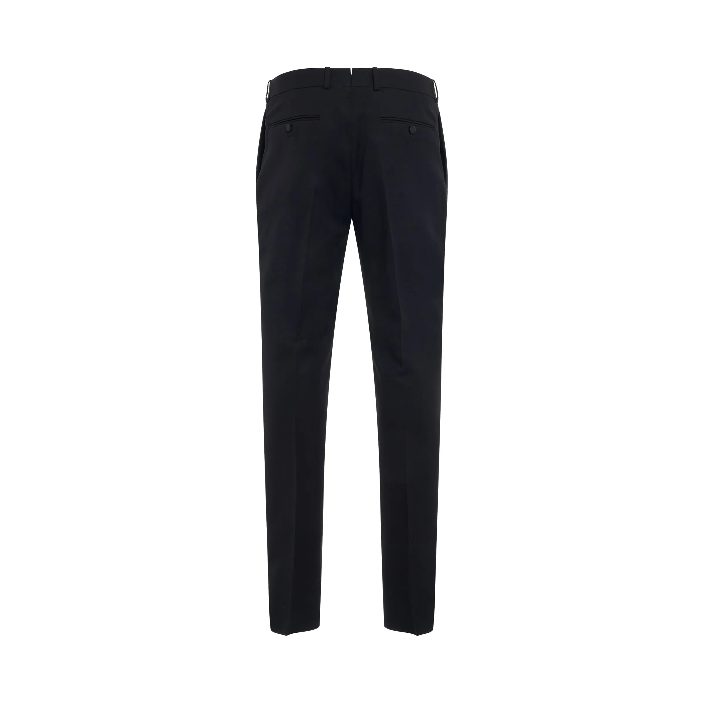 Evening Tuxedo Trousers in Black