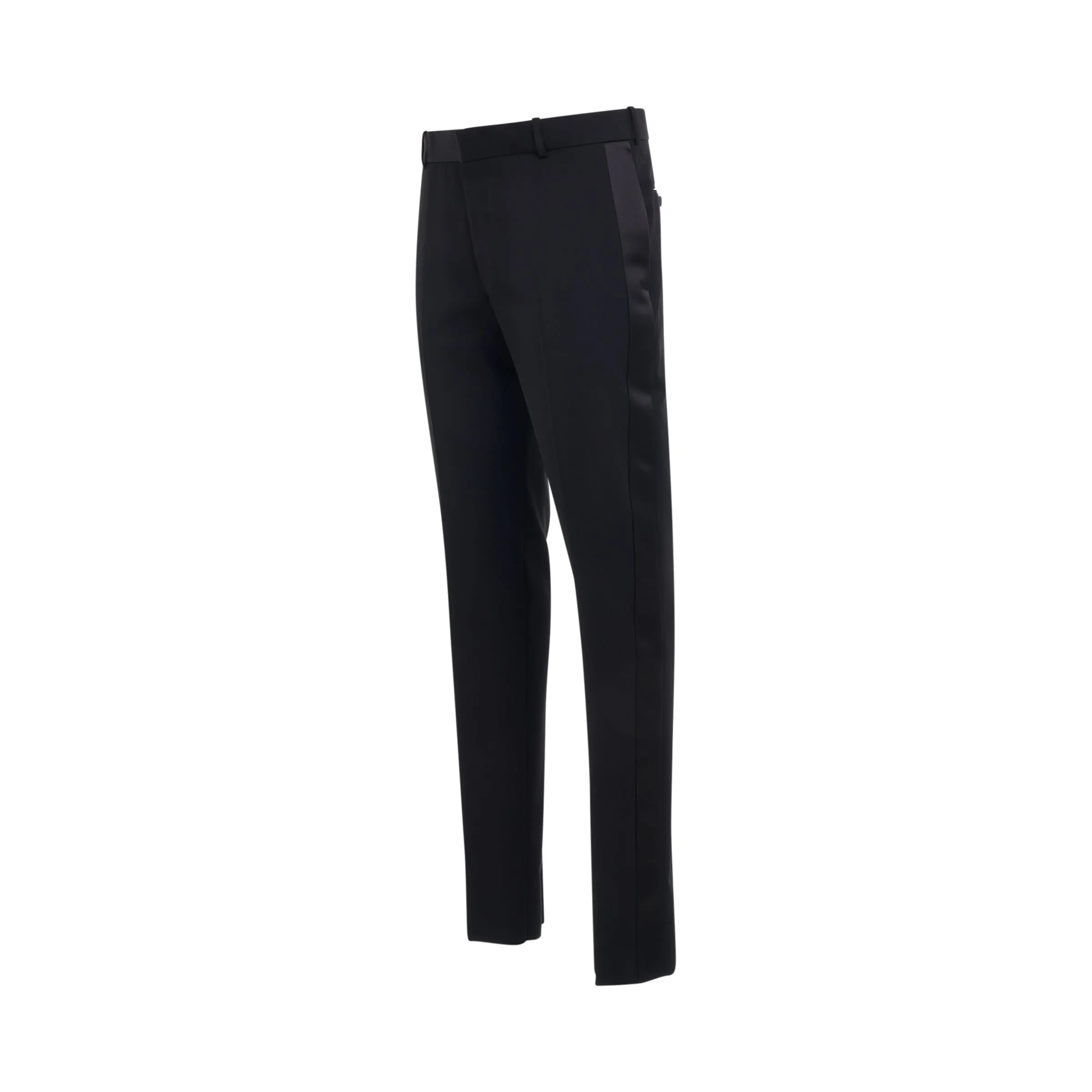 Evening Tuxedo Trousers in Black