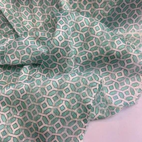 Geo lurex Chiffon