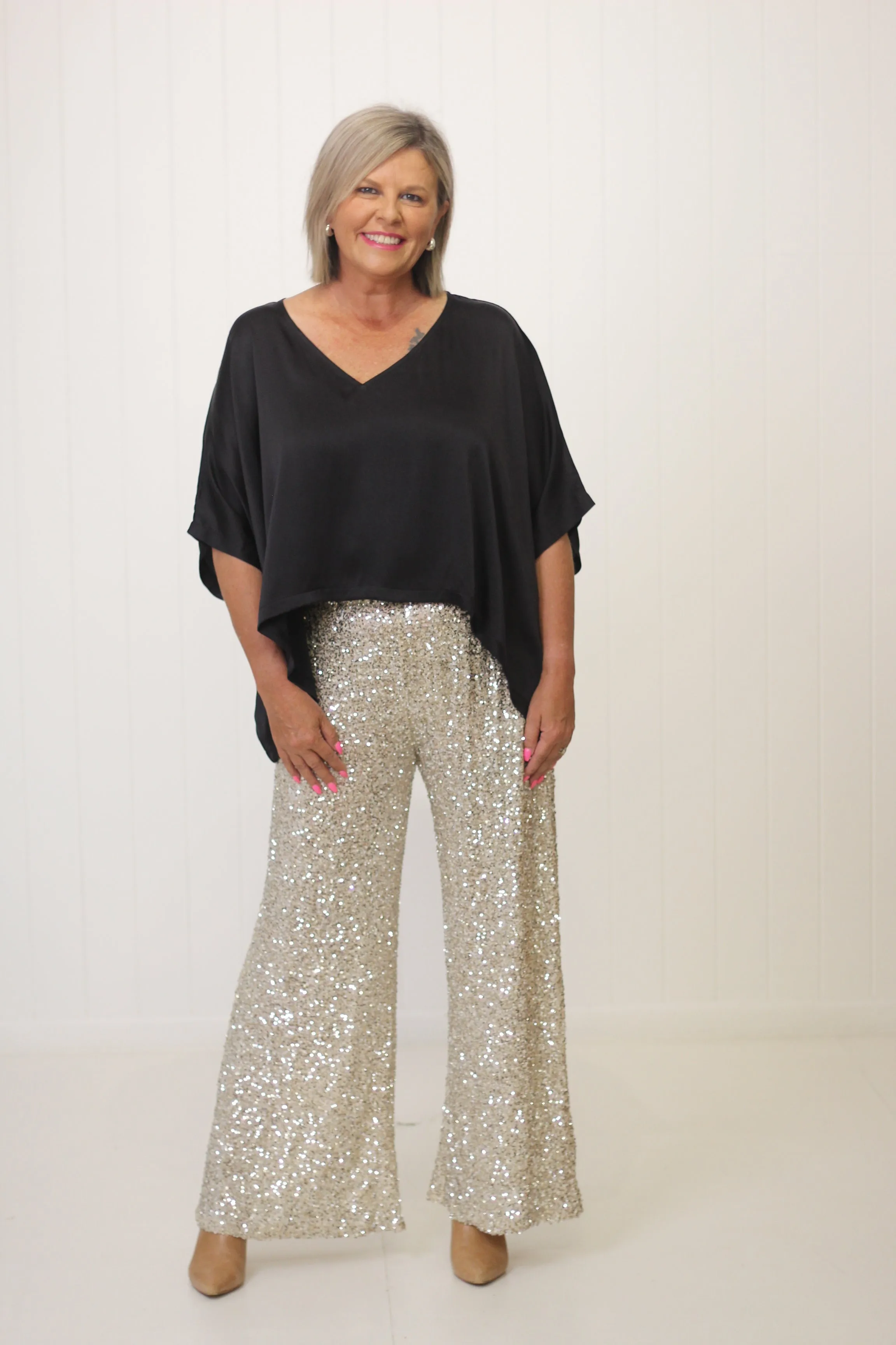 Georgie Sequin Pants