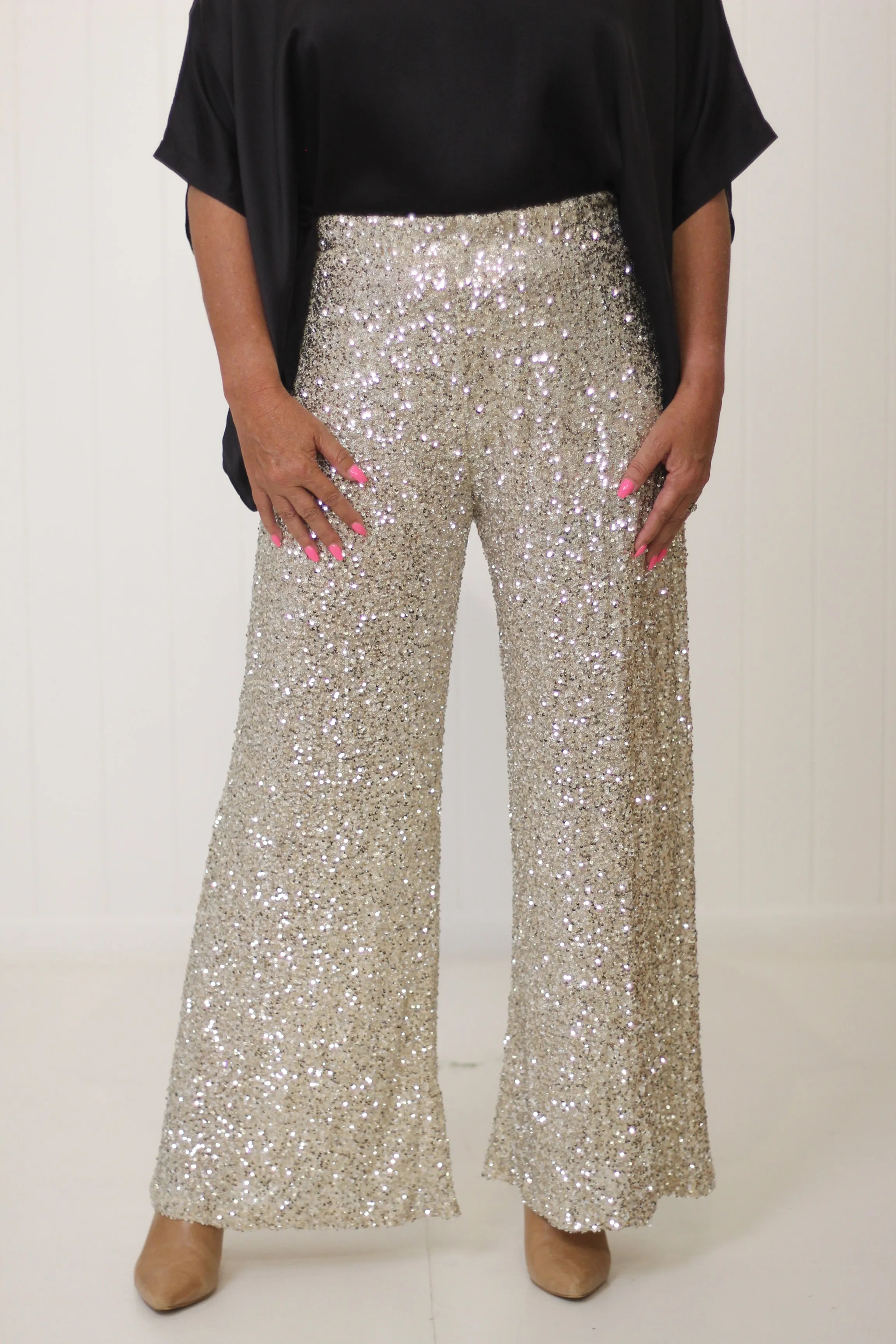 Georgie Sequin Pants