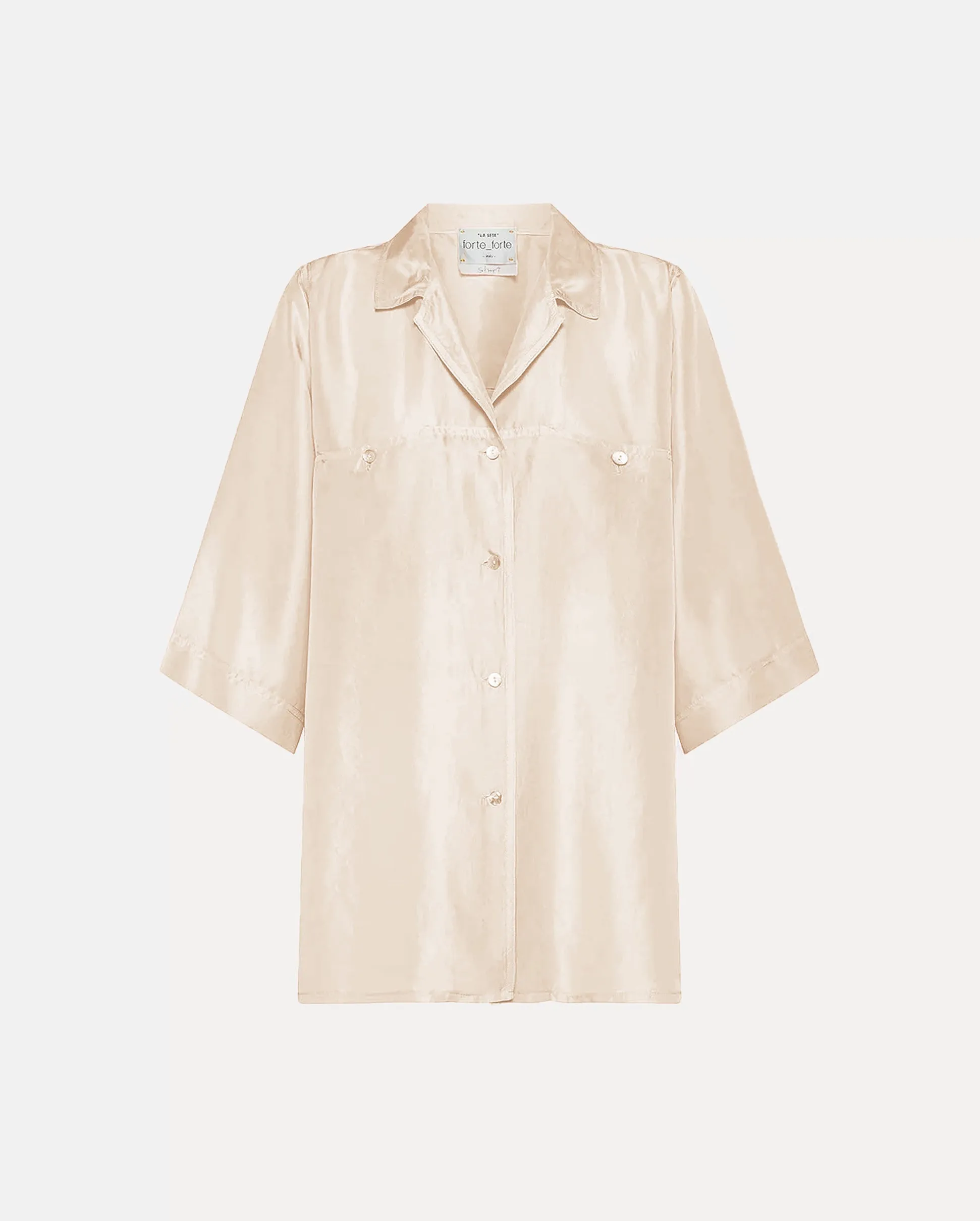 HABOTAI SHORT SLEEVE SHIRT / AVORIO