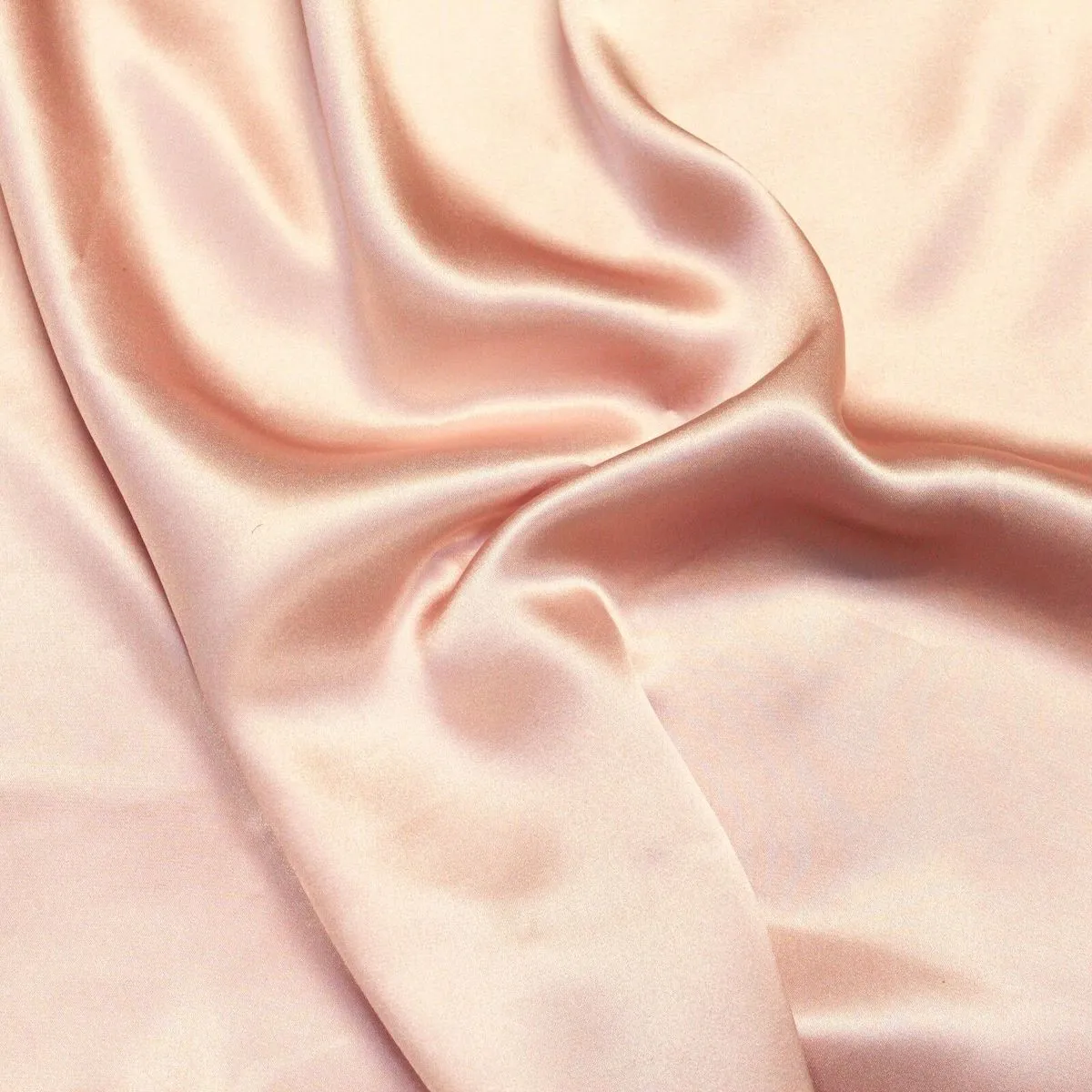 Light Mulberry Pink Silk Charmeuse Fabric