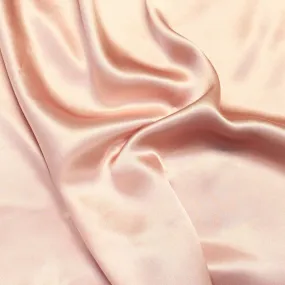 Light Mulberry Pink Silk Charmeuse Fabric