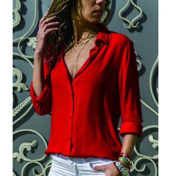 Long Sleeve Elegant Women Tops