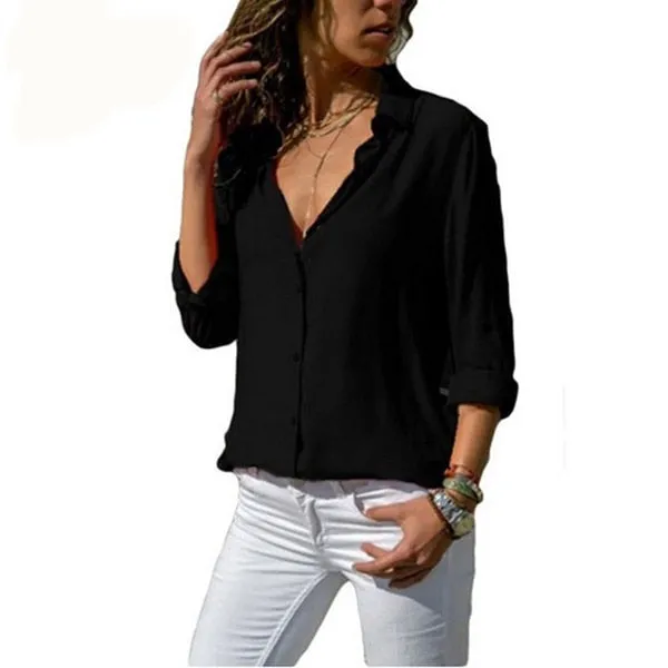 Long Sleeve Elegant Women Tops