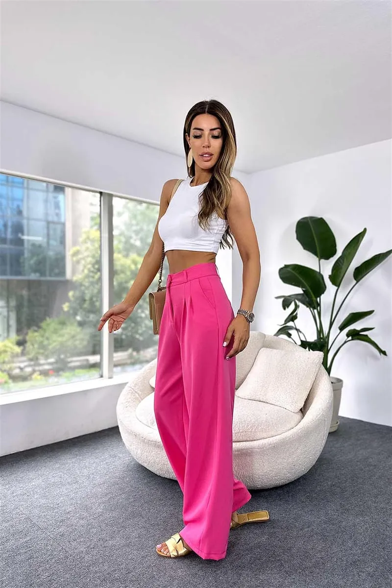 Palazzo pants pink