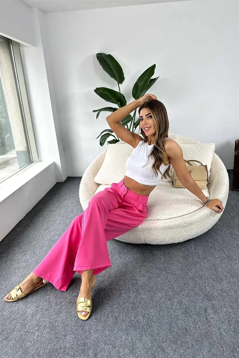 Palazzo pants pink