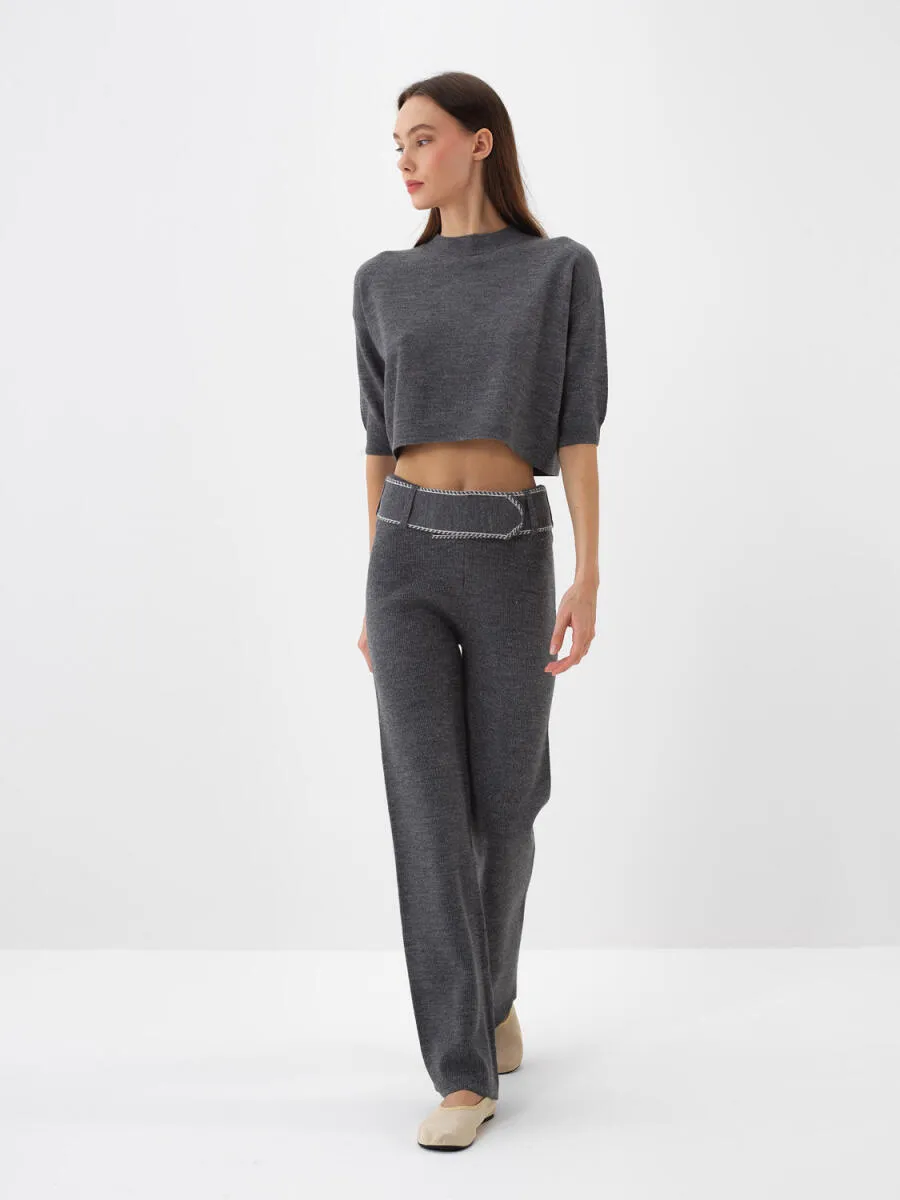 Ranya Straight Leg Knit Pants