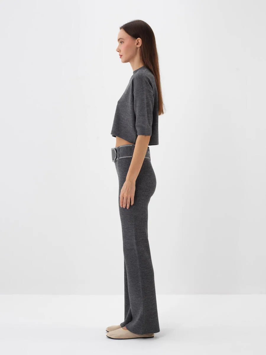 Ranya Straight Leg Knit Pants