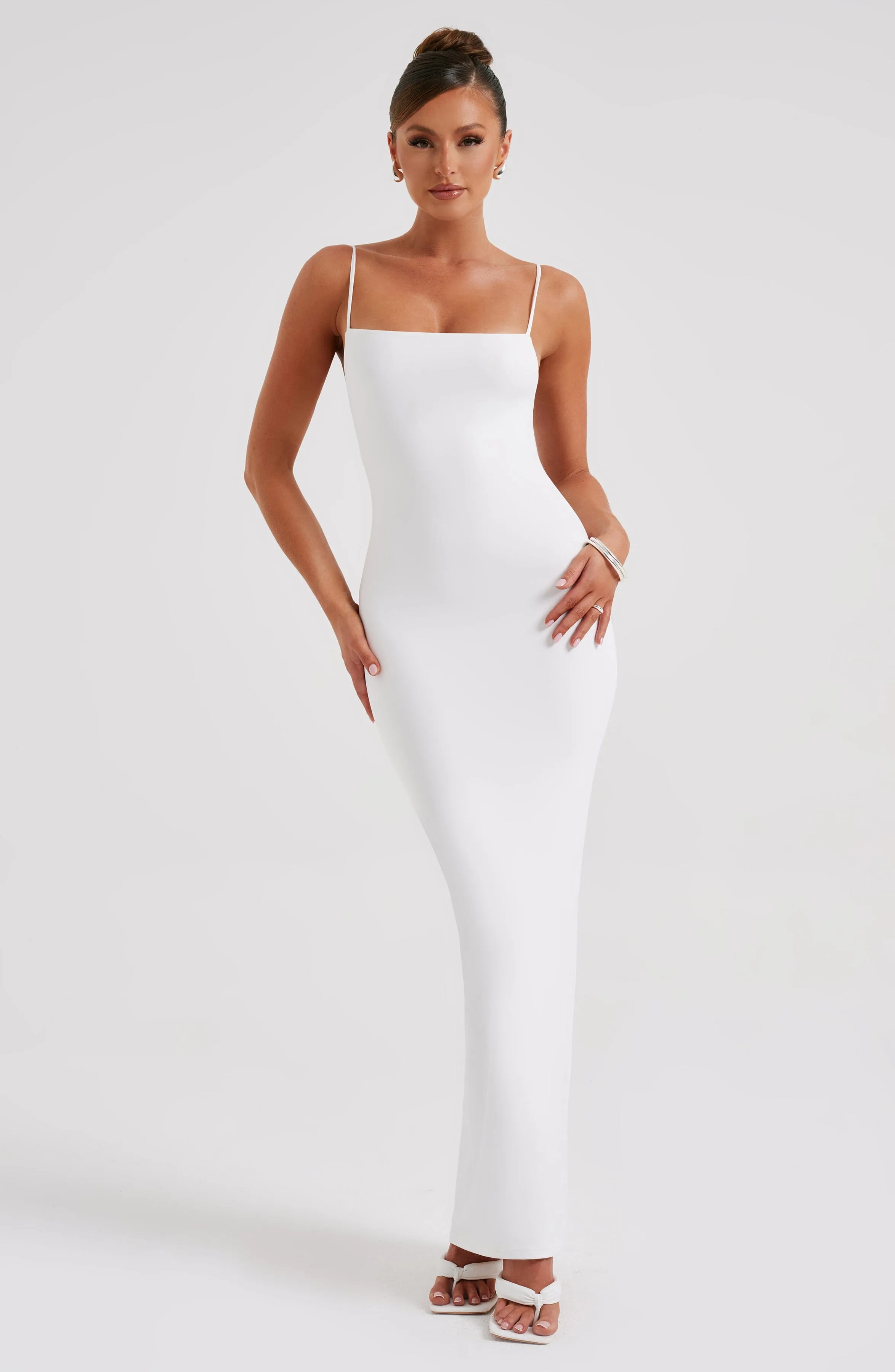 Sanya Maxi Dress - White