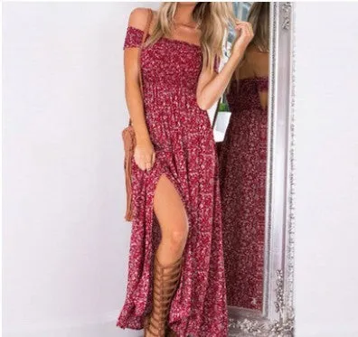 Sexy Vintage Bohemian Maxi Dresses