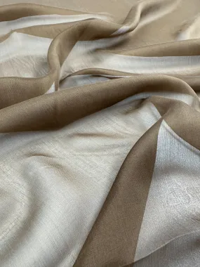 Silk chiffon - Coca Mocha - 112cm