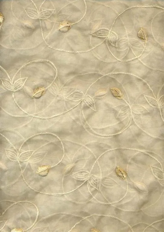 silk organza fabric-4 new colours  velvet embroidery