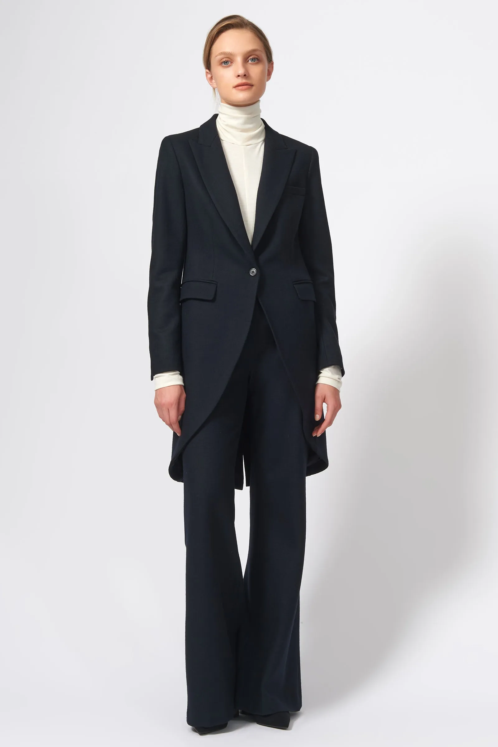 Tailored Tux Blazer - Midnight