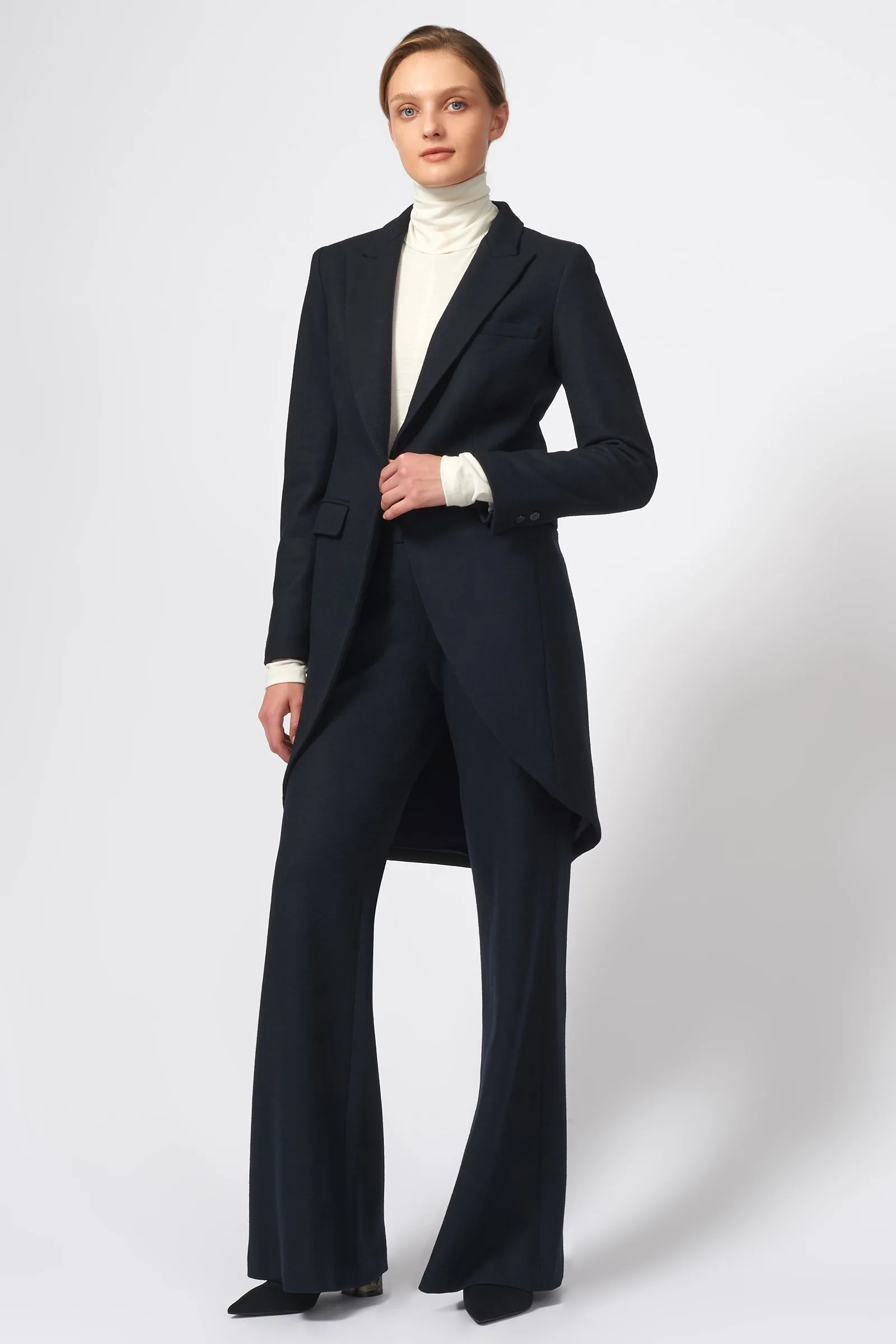 Tailored Tux Blazer - Midnight