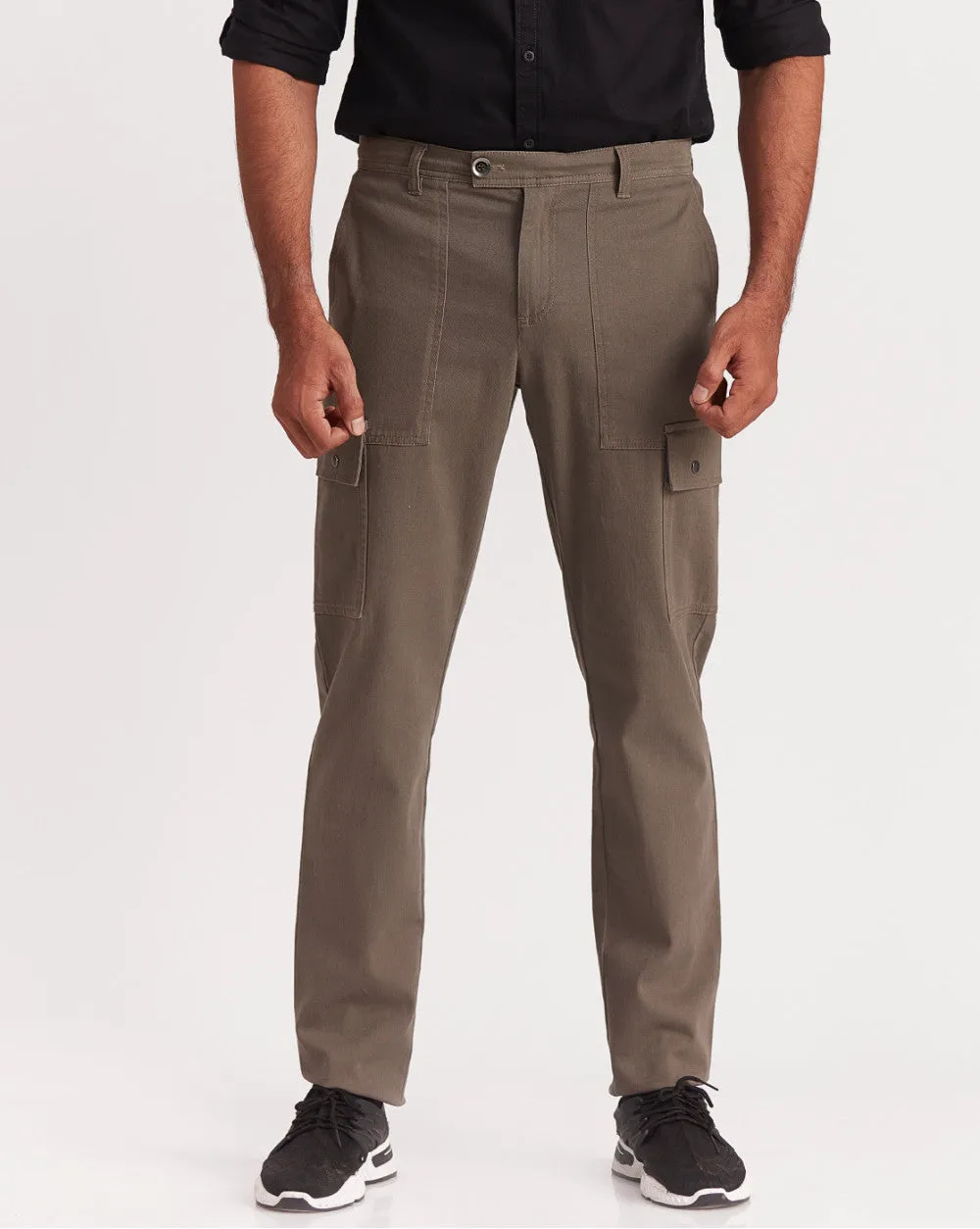 Tapered Fit Classic Cargos - Brown Oak