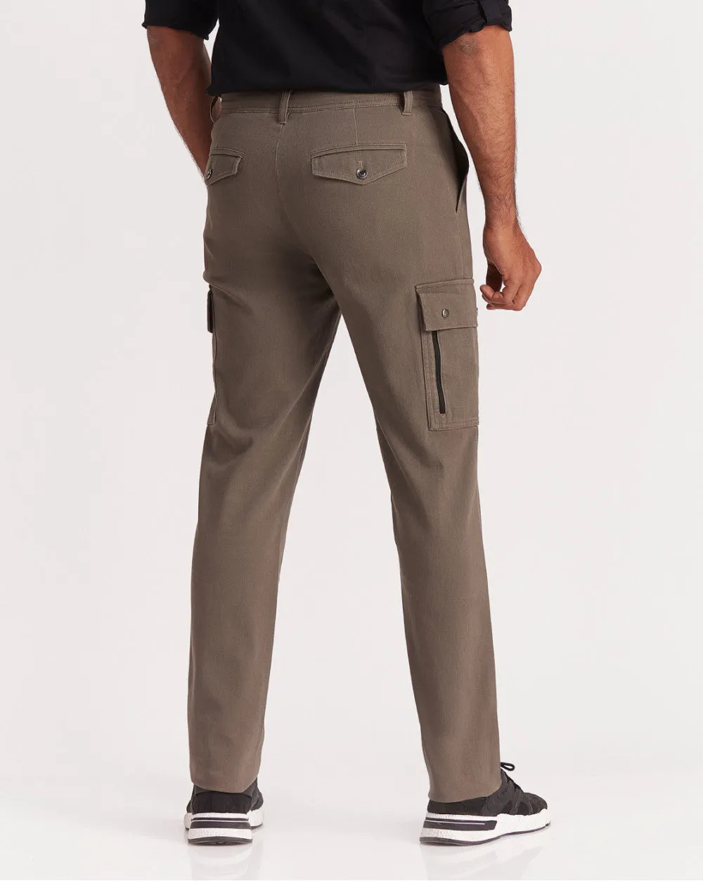 Tapered Fit Classic Cargos - Brown Oak