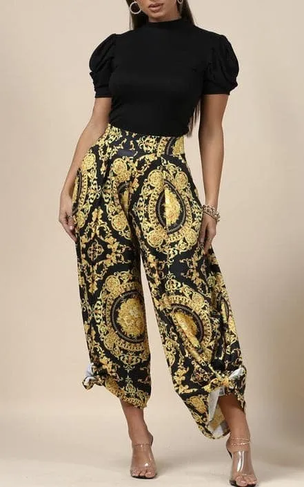 Wide Leg Palazzo Pants